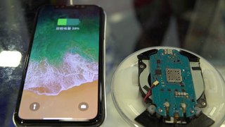 CES 2018 : EnergyPad Tesla Wireless, un chargeur à induction sécurisé et ultra fin pour IPhone X