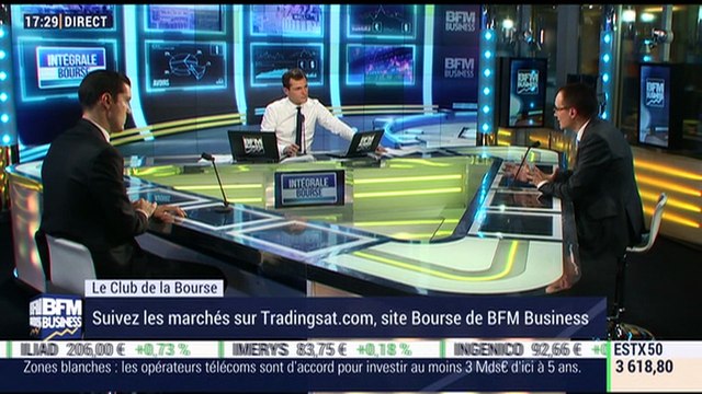 Le Club de la Bourse: Alexandre Baradez et Wilfrid Galand - 15/01