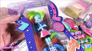 MLP Treasure Box! Pinkie Pie Nail Polish Kit! Popsicle Hair Brush LIP GLOSS! Shopkins Season 5!