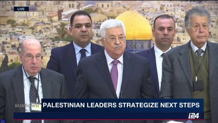 Palestinian leaders trying to strategize next steps.