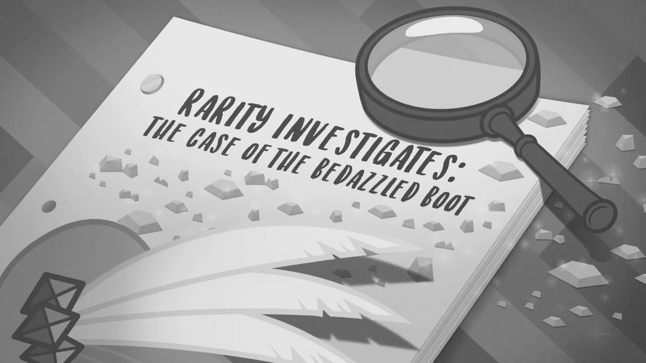 Én Kicsi Pónim Equestria Lányai: Rarity Investigates - The Case Of The Bedazzled Boot - Pinkie Pie