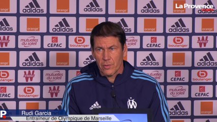 OM : "Il faut absolument continuer notre série" contre Strasbourg (Garcia)