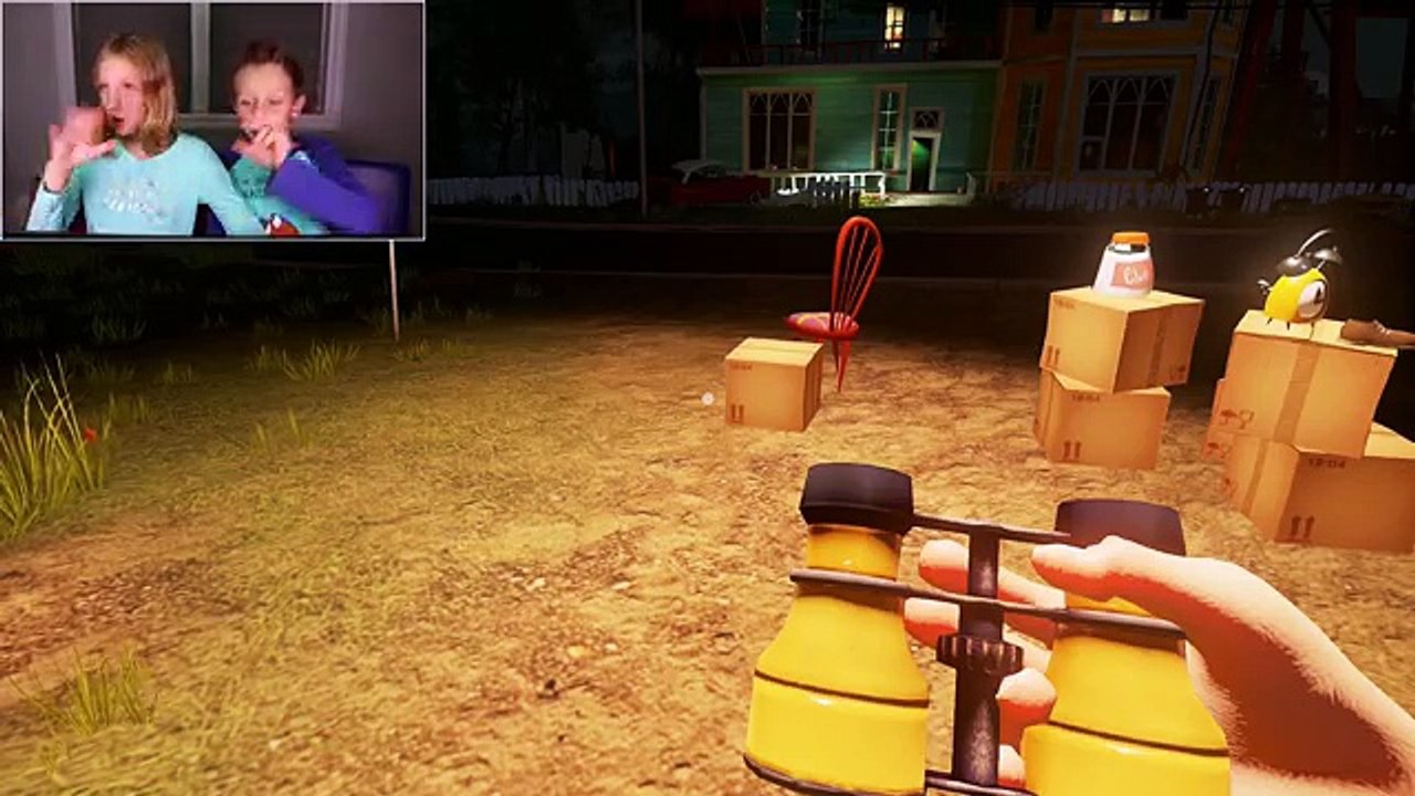 I Lost The Gun Forever / Hello Neighbor alpha 3 playing with RonaldOMG