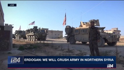 Erdogan: We will crush the army in northern Syria.