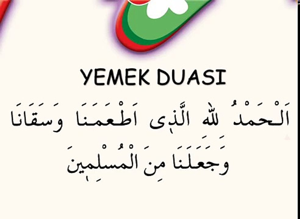 Yemek Duası
