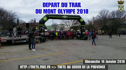 Trail du Mont Olympe TRETS 15 Janvier 2018