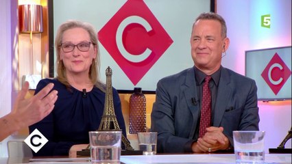 Meryl Streep et Tom Hanks, plus grands acteurs du monde - C à Vous - 15/01/2018