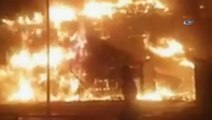 Rusya'da Süpermarkette Yangın: Yaralılar Var
