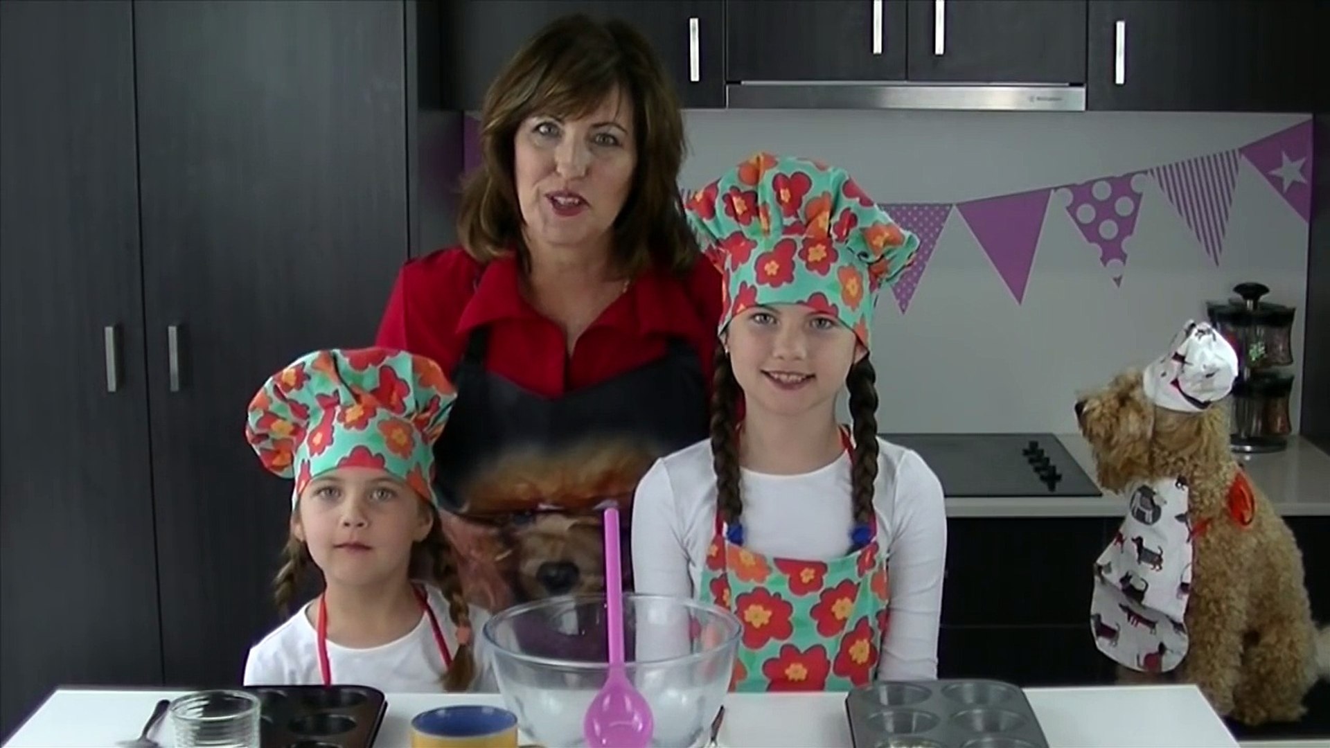 ⁣Cooking for Dogs & Charli's Crafty Kitchen - Baking cheese puffs with Grandma