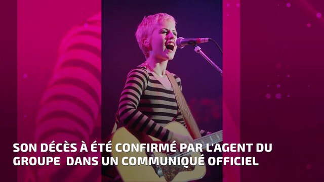 Dolores O'Riordan la chanteuse des Cranberries est décédée
