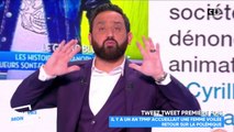 Cyril Hanouna répond à Bernard de La Villardière : 