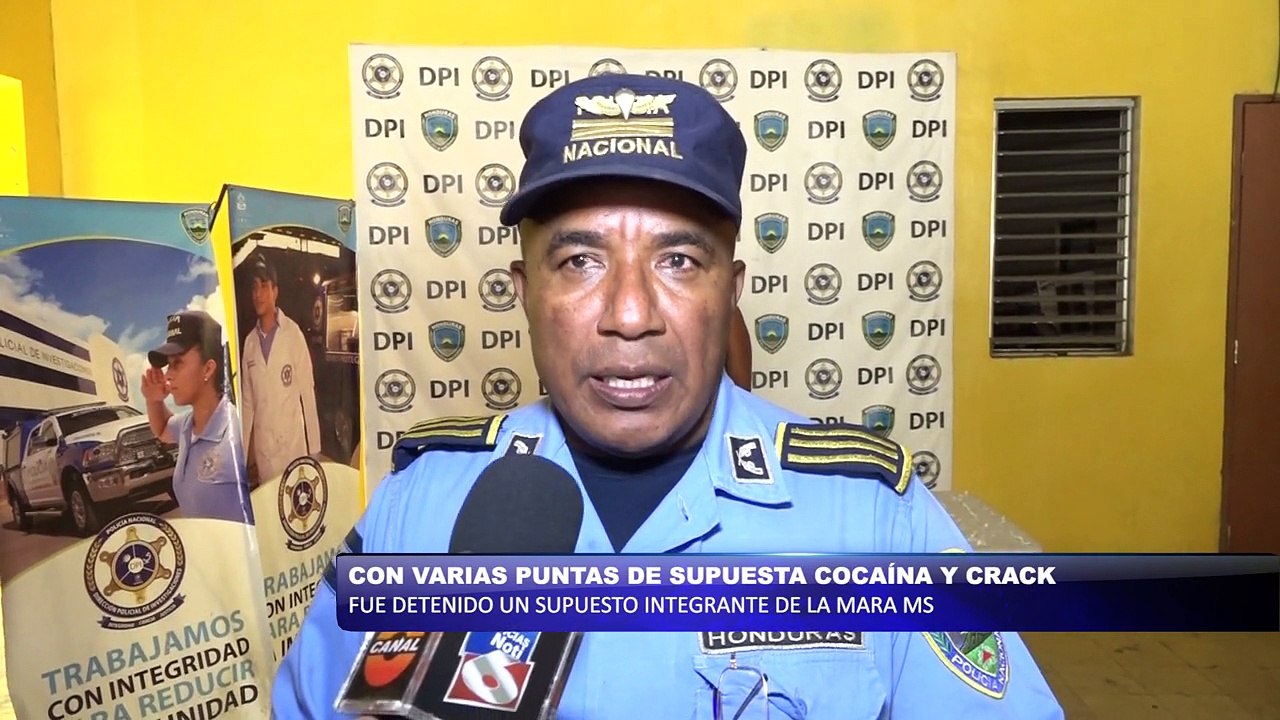 Capturan a pandillero de la MS-13 vestido de mujer