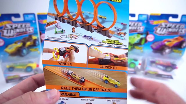NEW HOT WHEELS SPEED WINDERS CARS RACE ON TRACK ARE SO FAST! STEAM VEHICLES
