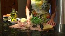 Italian Cooking : Spinach & Parmesan Salad
