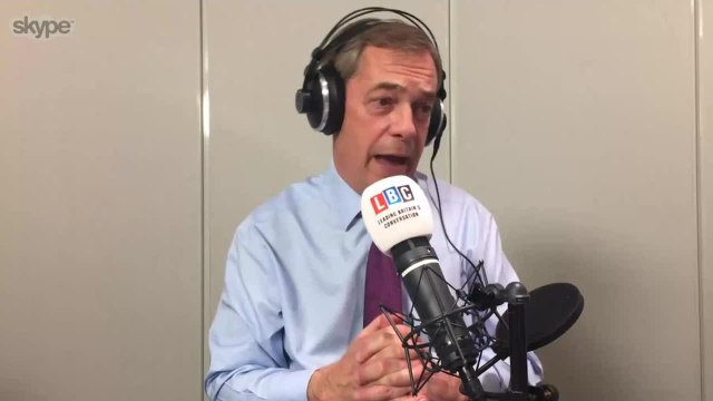 Nigel Farage Shoots Down Claim He’s To Blame For Putting UK In “Weak” Position