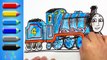 Lets Draw Gordon The Big Engine ♦ Thomas and Friends ♦ Animated Drawing Lesson ♦ How to Draw