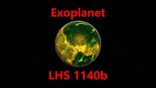 What would Exoplanet LHS 1140b look like?