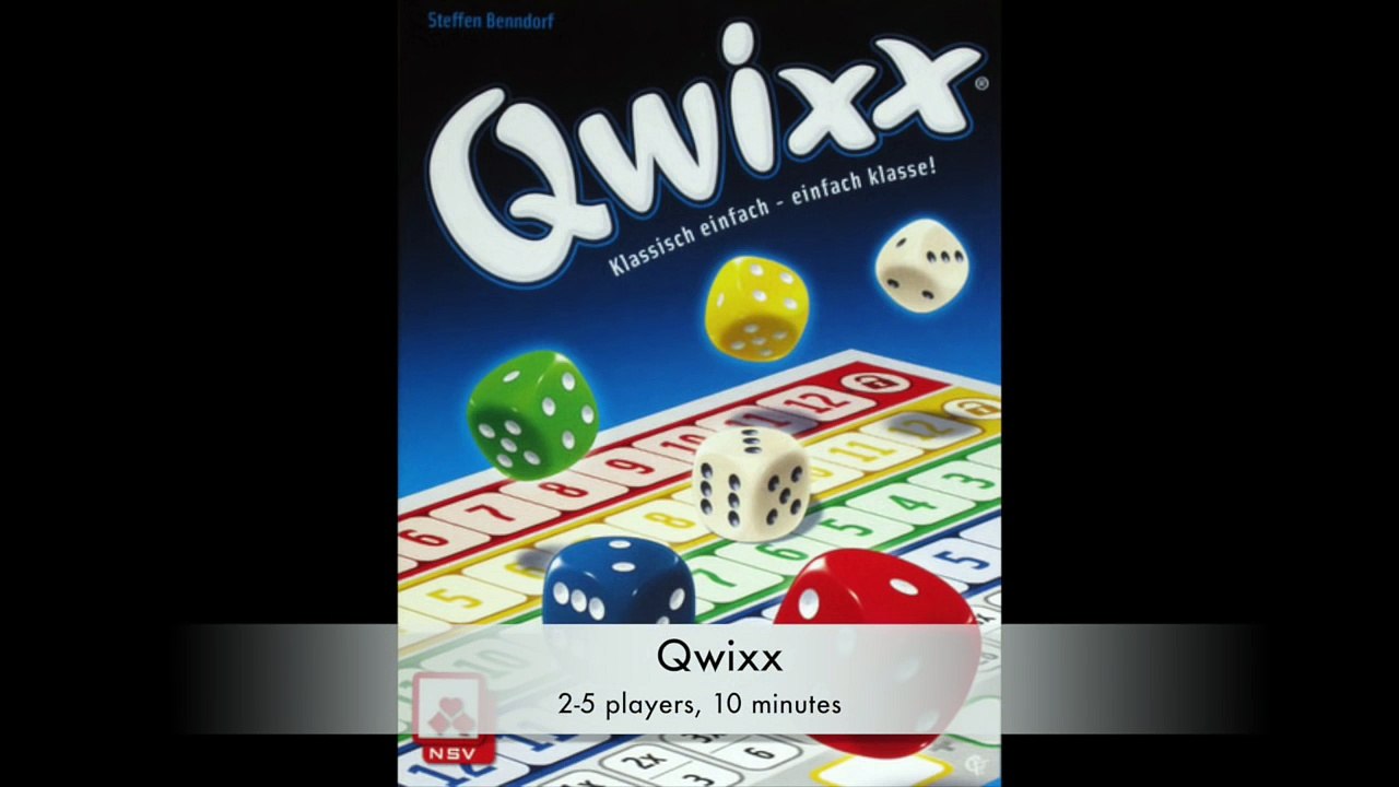 Qwixx - A Dice Cup How to play video by Steve Raine
