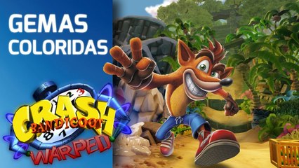 Pegando as Gemas Colorida! Crash Bandicoot 3 (Gameplay PS4 Pro)