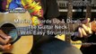 Old School 12 Bar Blues Guitar Lesson #9 Sliding Chords Easy Strumming EricBlackmonMusicHD