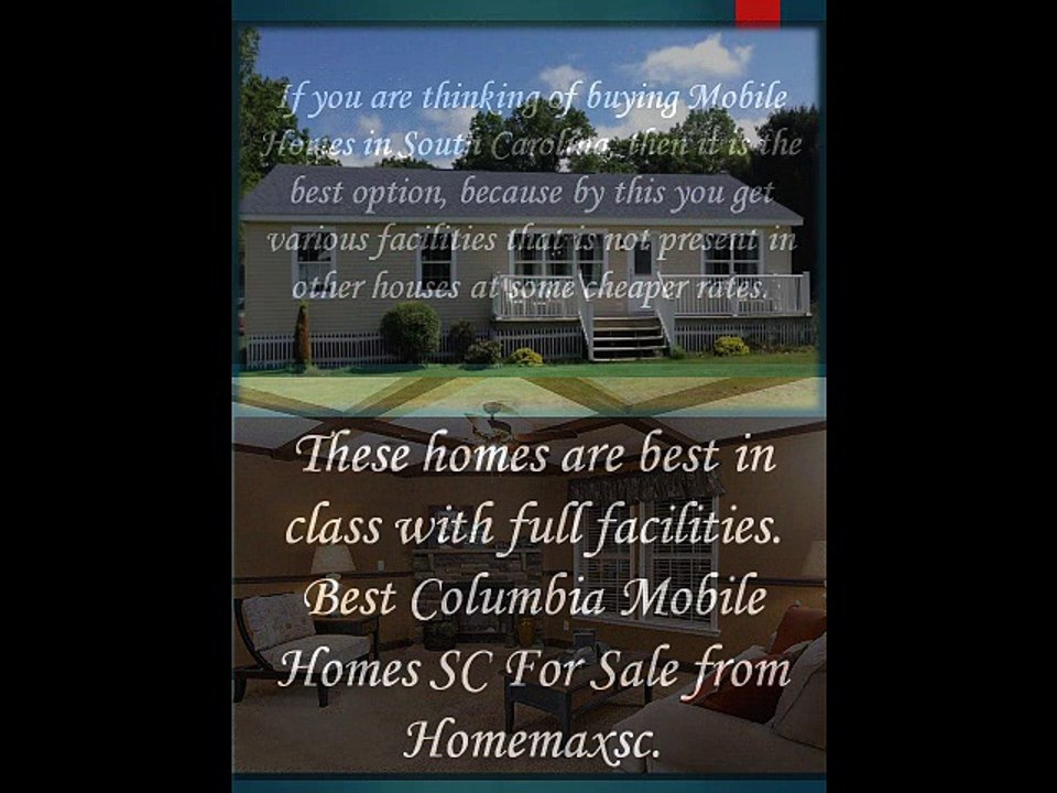 Best Columbia Mobile Homes SC For Sale