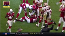 49ers Fumble the Punt Return & David Johnson Capitalizes with a TD! | 49ers vs. Cardinals | NFL