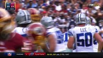 Prescott Leads Cowboys Downfield for Morris TD after Church's INT! | Cowboys vs. Redskins | NFL