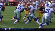 Ezekiel Elliott TD Caps Off Cowboys 94-Yard Drive | Cowboys vs. Redskins | NFL
