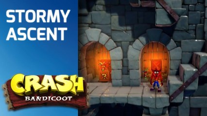 Crash Bandicoot Stormy Ascent - Muito Difícil (Gameplay PS4 Pro)