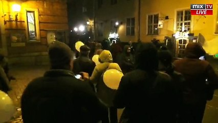 митинг в Риге Русского союза за русские школы 14 декабря 2017