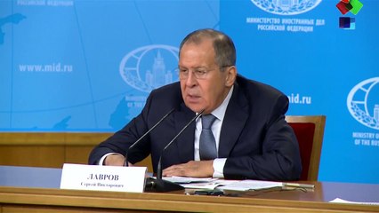 Lavrov Lashes Out Against U.S. for not Recognizing Multipolar World