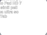 kwmobile Custodia per Asus Memo Pad HD 7  Cover in simil pelle Copertina ultra sottile