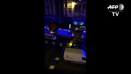 Prédio desaba após explosão