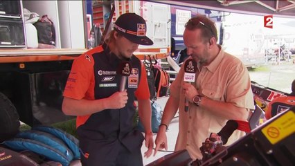 Dakar 2018 : Toby Price (KTM), 4e au classement moto,  se sent de mieux en mieux
