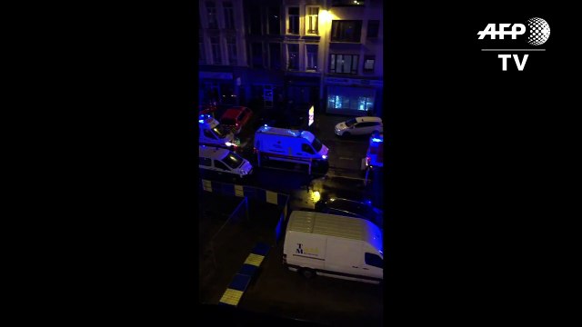 Prédio desaba após explosão