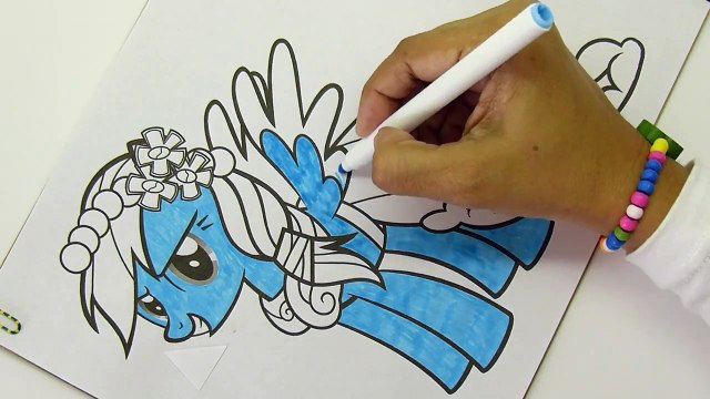 My little Pony RAINBOW DASH Coloring Pages MLP Speed Colouring Kid