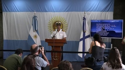 Argentina mantiene búsqueda de submarino