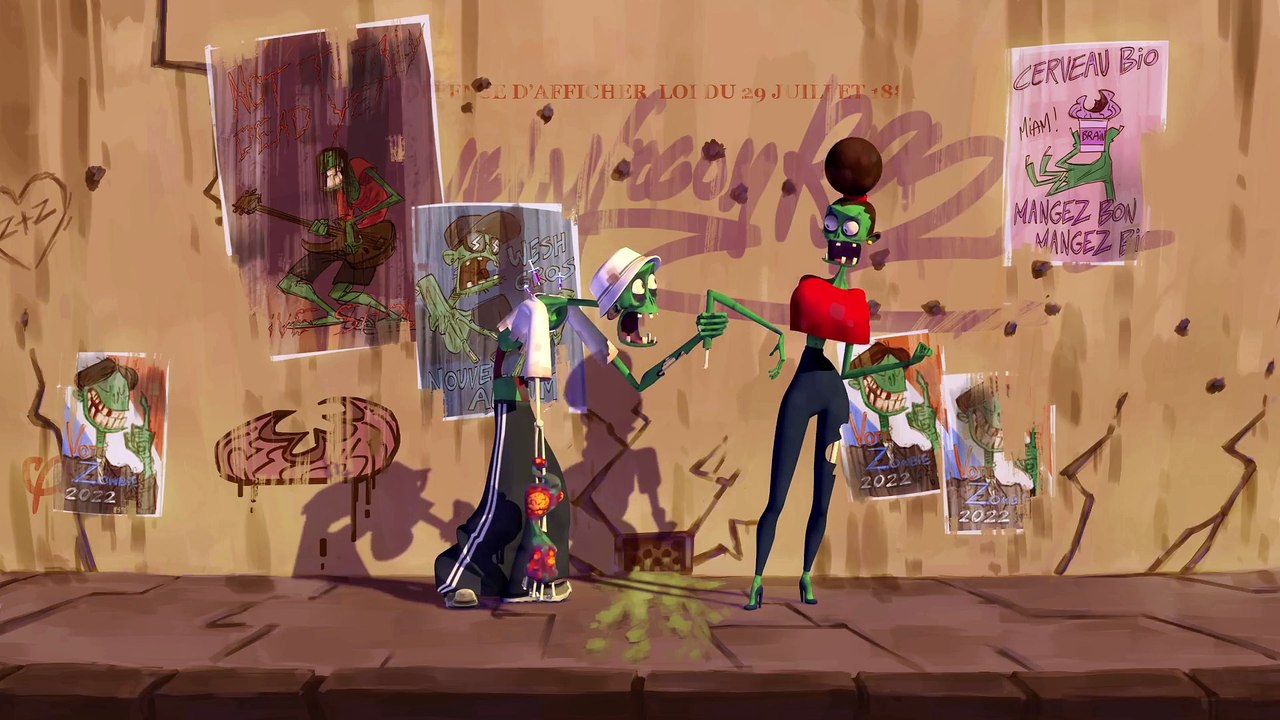 CGI Animated Short Film  Zombaize Short Film  by Nicolas Lebas