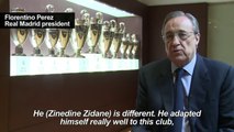 Real Madrid boss Perez lauds manager Zidane for team leadership