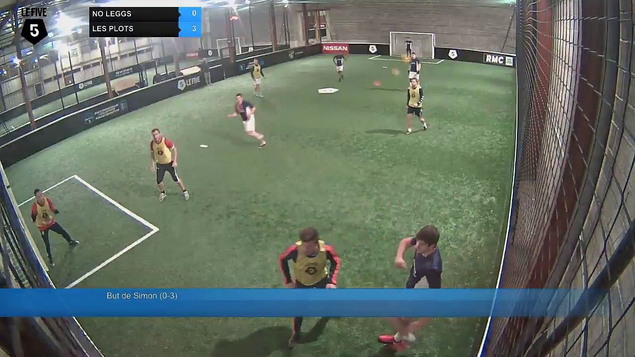 NO LEGGS Vs LES PLOTS - 15/01/18 21:30 - LE FIVE LIGUE DU LUNDI - Limoges (LeFive) Soccer Park