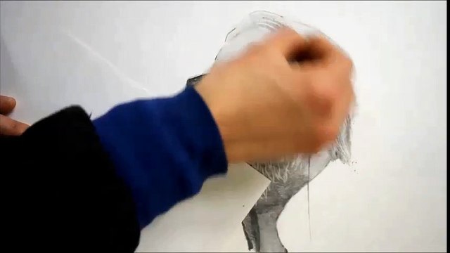 연필그림 - 인물그리기 (가수 전인권) / Pencil Portrait (Speed Drawing)