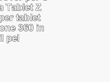 kwmobile Cover per Sony Xperia Tablet Z  Custodia per tablet con rotazione 360 in simil