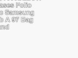 Samsung EFBT550BLEGWW  tablet cases Folio Blue Fabric Samsung Galaxy Tab A 97 Bag