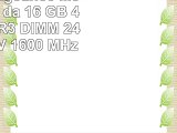 Corsair Vengeance Memoria RAM da 16 GB 4 x 4 GB DDR3 DIMM 240 99924 15V 1600 MHz