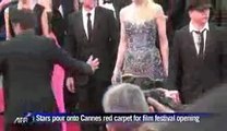 Stars pour onto Cannes red carpet for