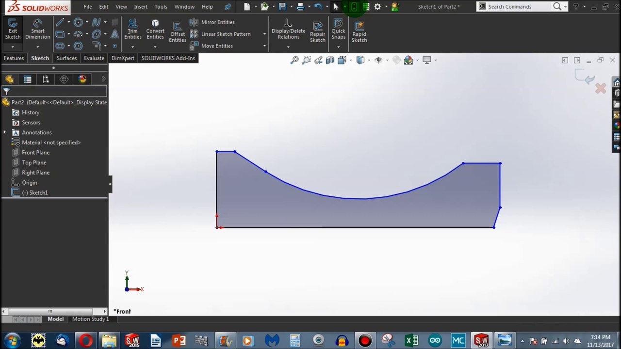 2.  How to Sketch in SolidWorks (Vid 2 in SolidWorks Course)  |JOKO ENGINEERING|