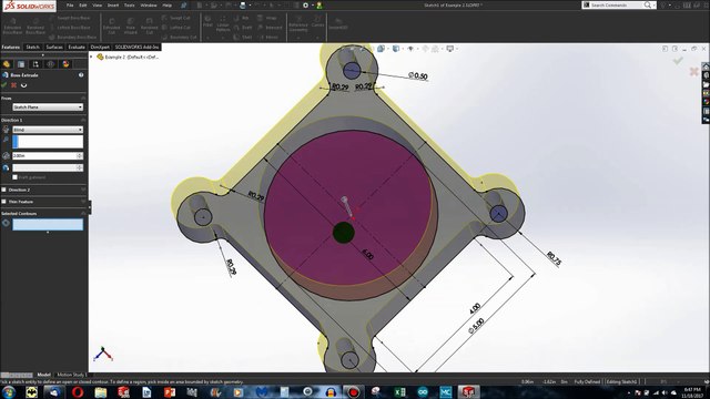 6. How to Extrude In SolidWorks (Vid 6 In The SolidWorks Course) |JOKOENGINEERING|