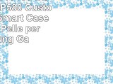 Galaxy Tab A 101 with S Pen SMP580 Custodia ETree Smart Case Cover in Pelle per Samsung