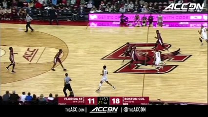 Florida State vs. Boston College Basketball Highlights (2017-18)