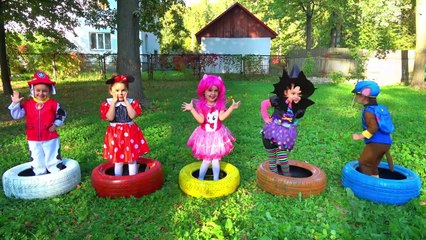 Five little babies Jumping on the bed song _ Baby nursery rhymes so